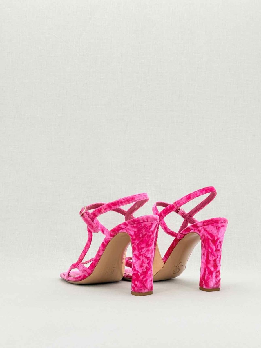 Pre - loved DRIES VAN NOTEN Pink Size EU 40 Heeled Sandals at Reems Closet