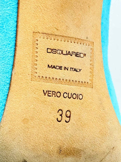 Pre - loved DSQUARED Blue Size EU 39 Pumps at Reems Closet