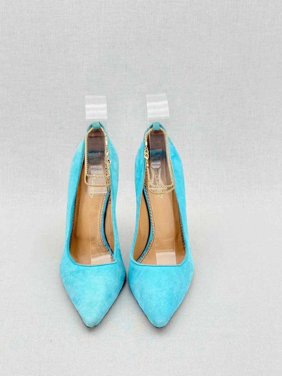 Pre - loved DSQUARED Blue Size EU 39 Pumps at Reems Closet