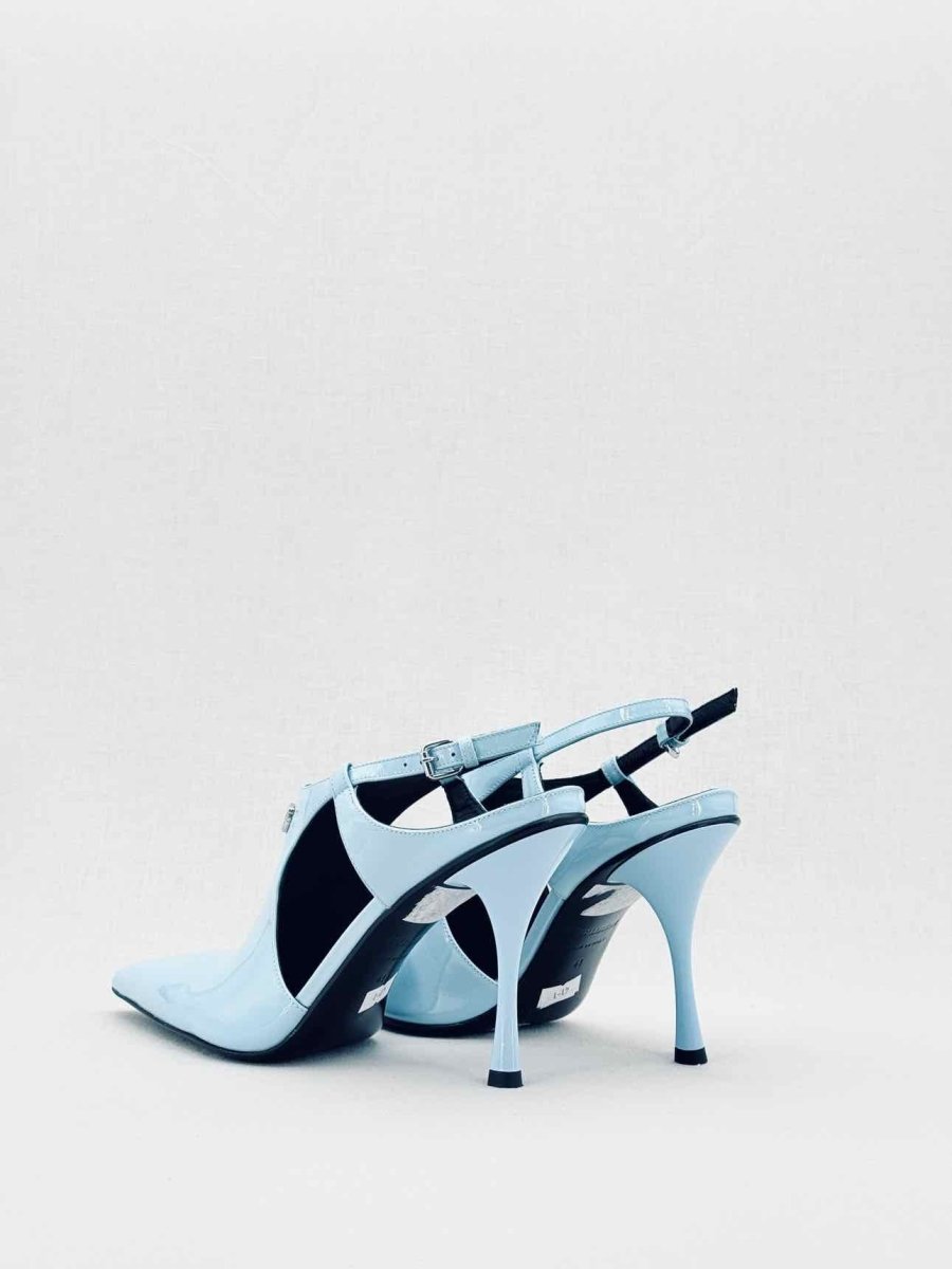 Pre - loved DSQUARED Mary Jane Light Blue Size EU 41 Slingbacks at Reems Closet