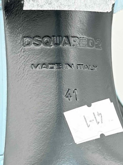 Pre - loved DSQUARED Mary Jane Light Blue Size EU 41 Slingbacks at Reems Closet