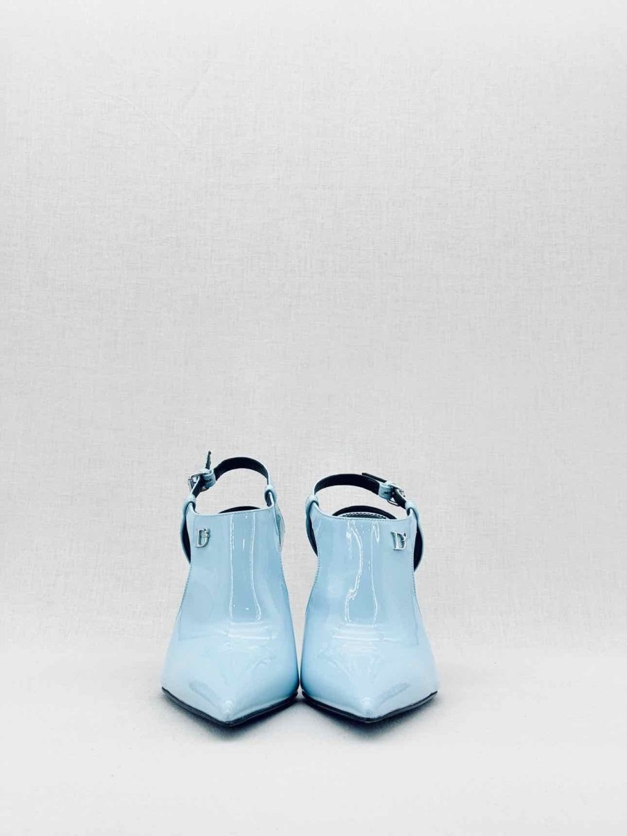 Pre - loved DSQUARED Mary Jane Light Blue Size EU 41 Slingbacks at Reems Closet