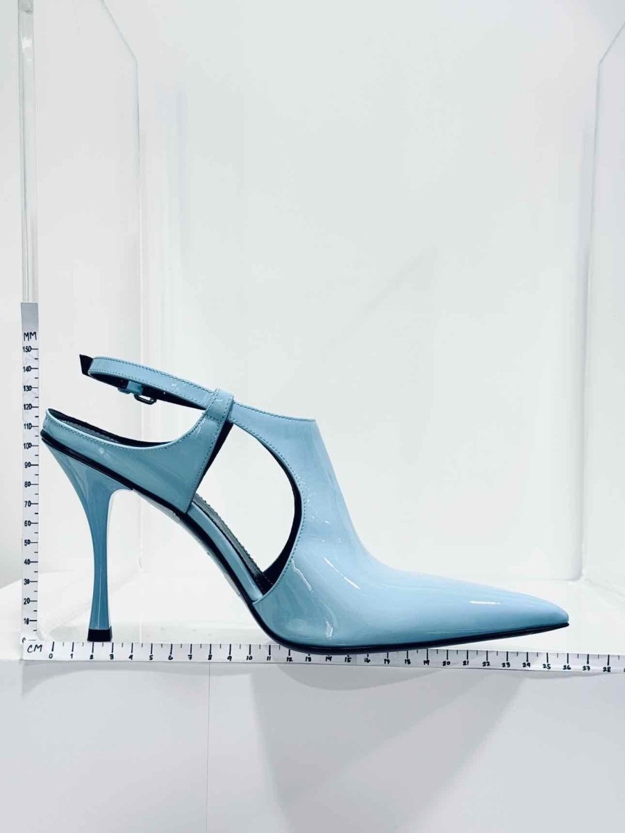 Pre - loved DSQUARED Mary Jane Light Blue Size EU 41 Slingbacks at Reems Closet