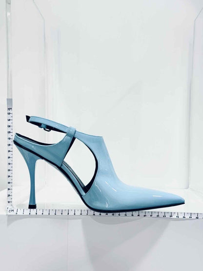 Pre - loved DSQUARED Mary Jane Light Blue Size EU 41 Slingbacks at Reems Closet