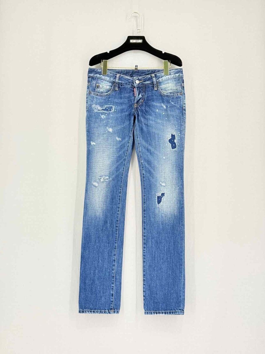 Pre-loved DSQUARED2 Blue Size US 4 Jeans at Reems Closet