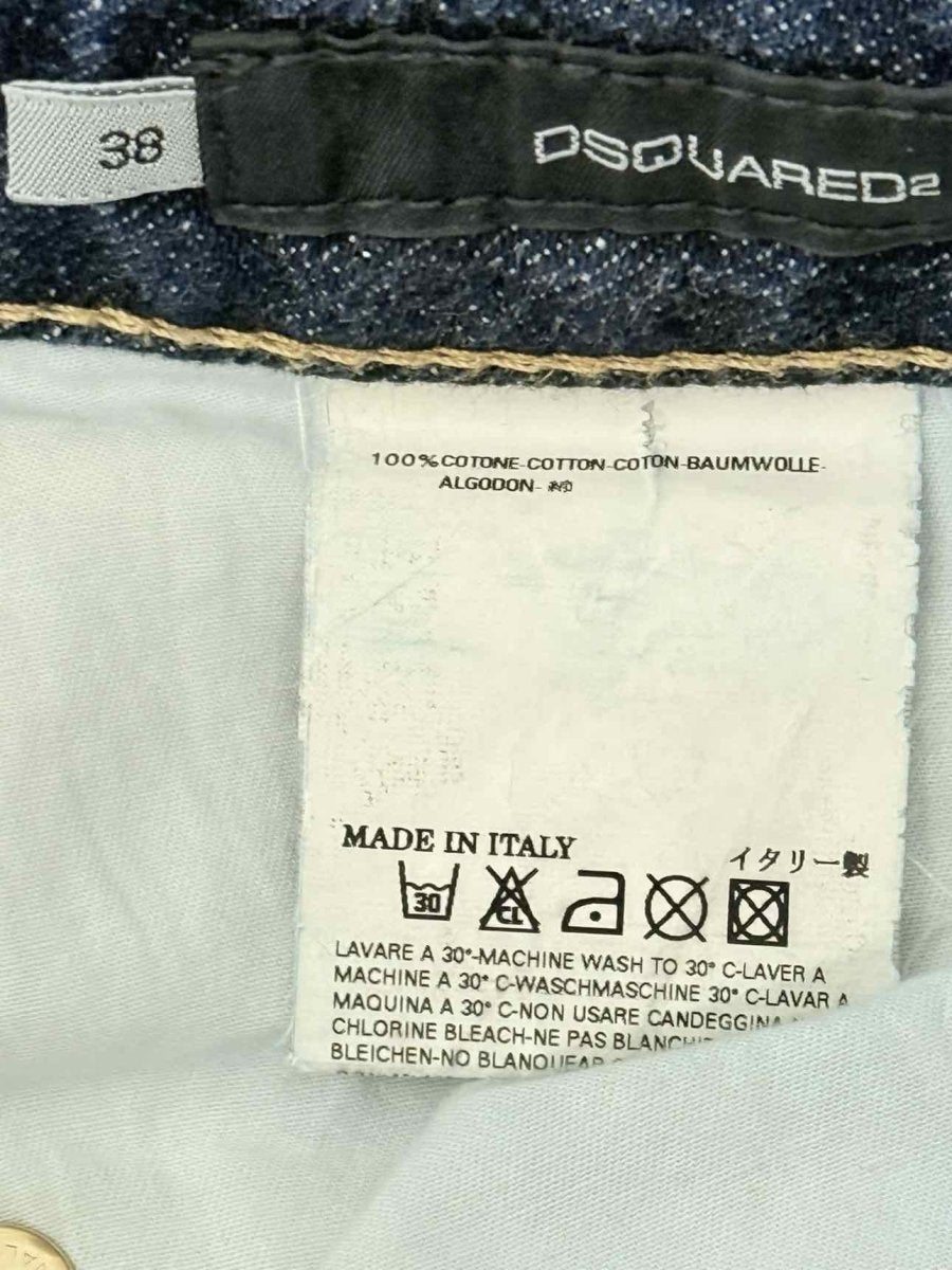 Pre - loved DSQUARED2 Low Rise Blue Size US 2 Jeans at Reems Closet