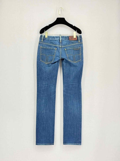 Pre-loved DSQUARED2 Low Rise Blue Size US 4 Jeans at Reems Closet