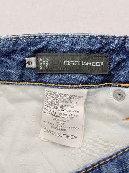 Pre-loved DSQUARED2 Low Waist Blue Size US 4 Jeans at Reems Closet