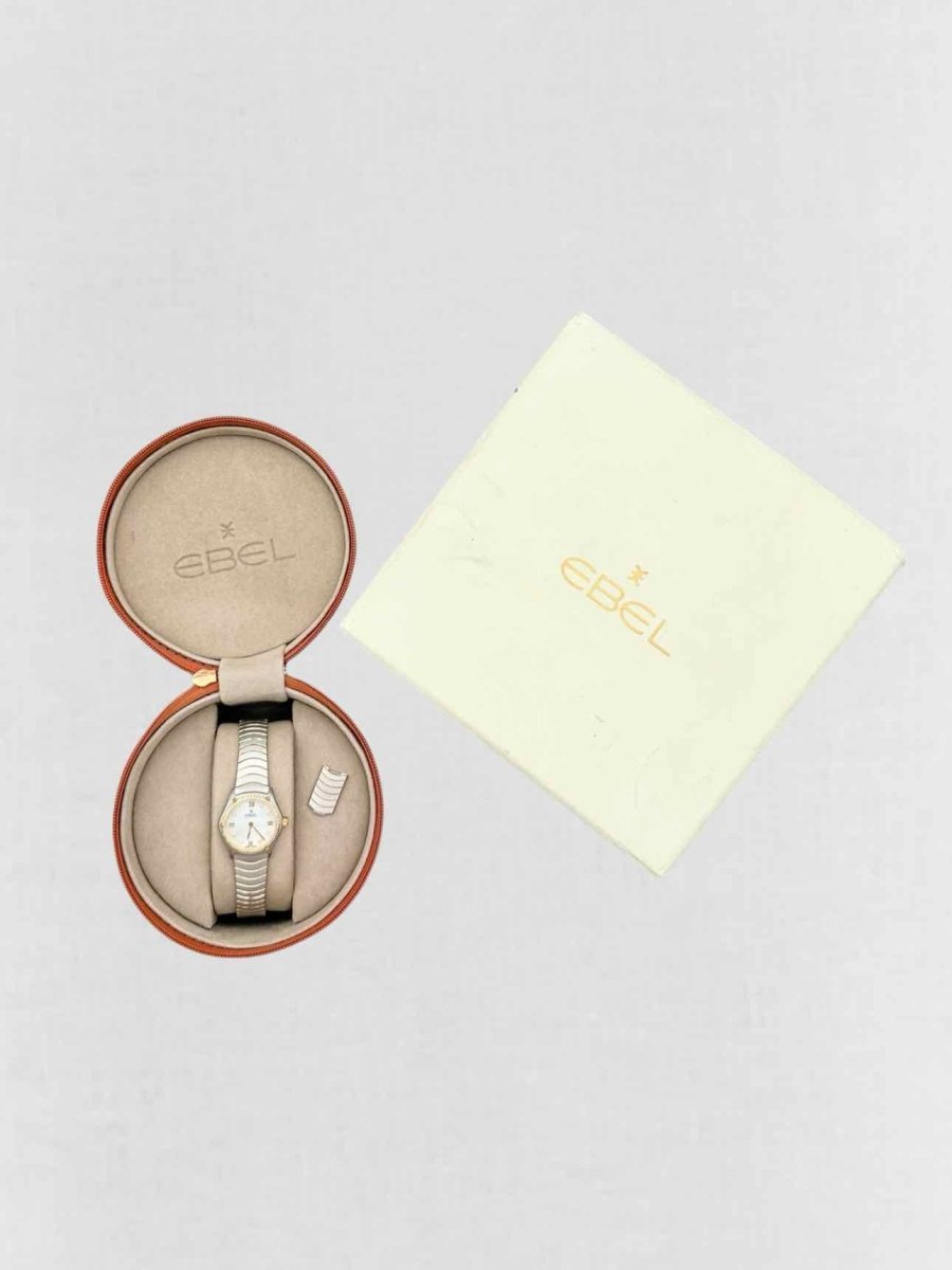Pre - loved EBEL Diamond Wave Ladies Watch at Reems Closet