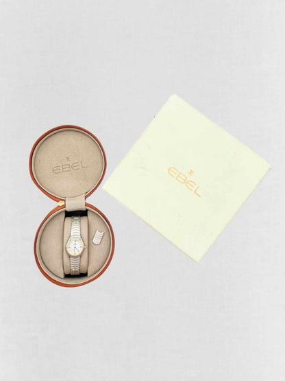 Pre - loved EBEL Diamond Wave Ladies Watch at Reems Closet