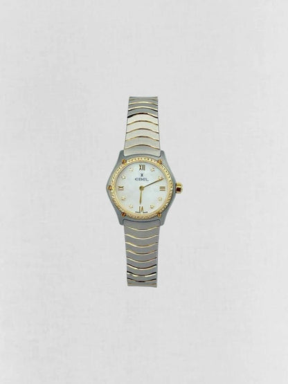 Pre - loved EBEL Diamond Wave Ladies Watch at Reems Closet