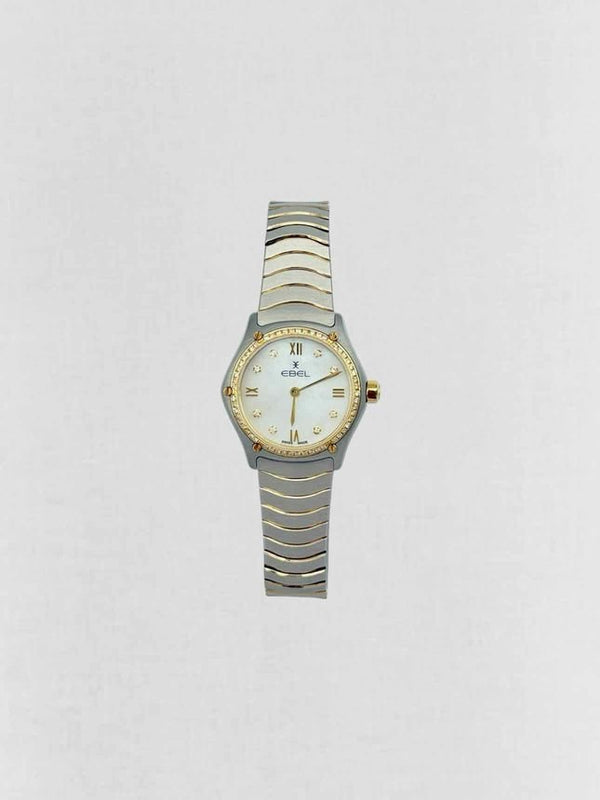 Pre - loved EBEL Diamond Wave Ladies Watch at Reems Closet
