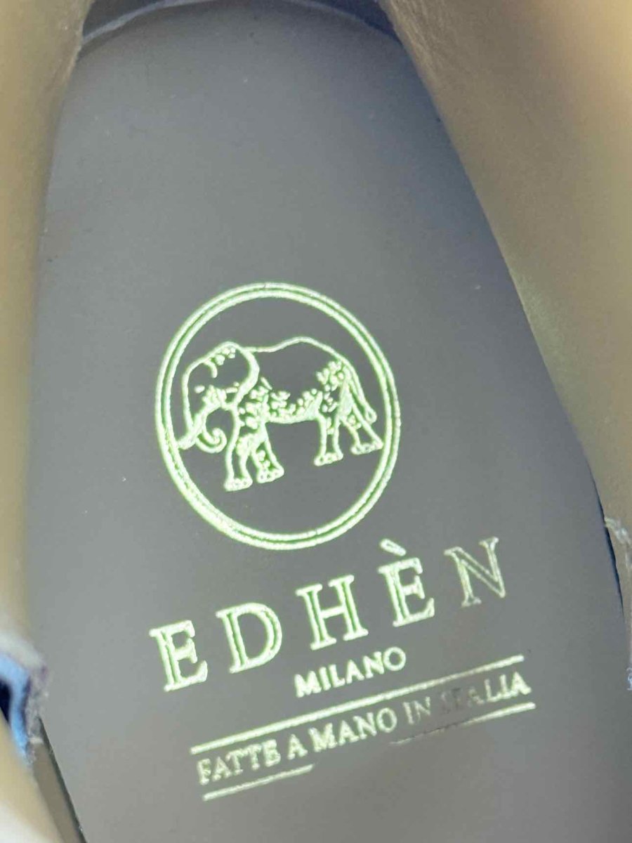 Pre - loved EDHEN Burgundy Size EU 38 Ankle Boots at Reems Closet