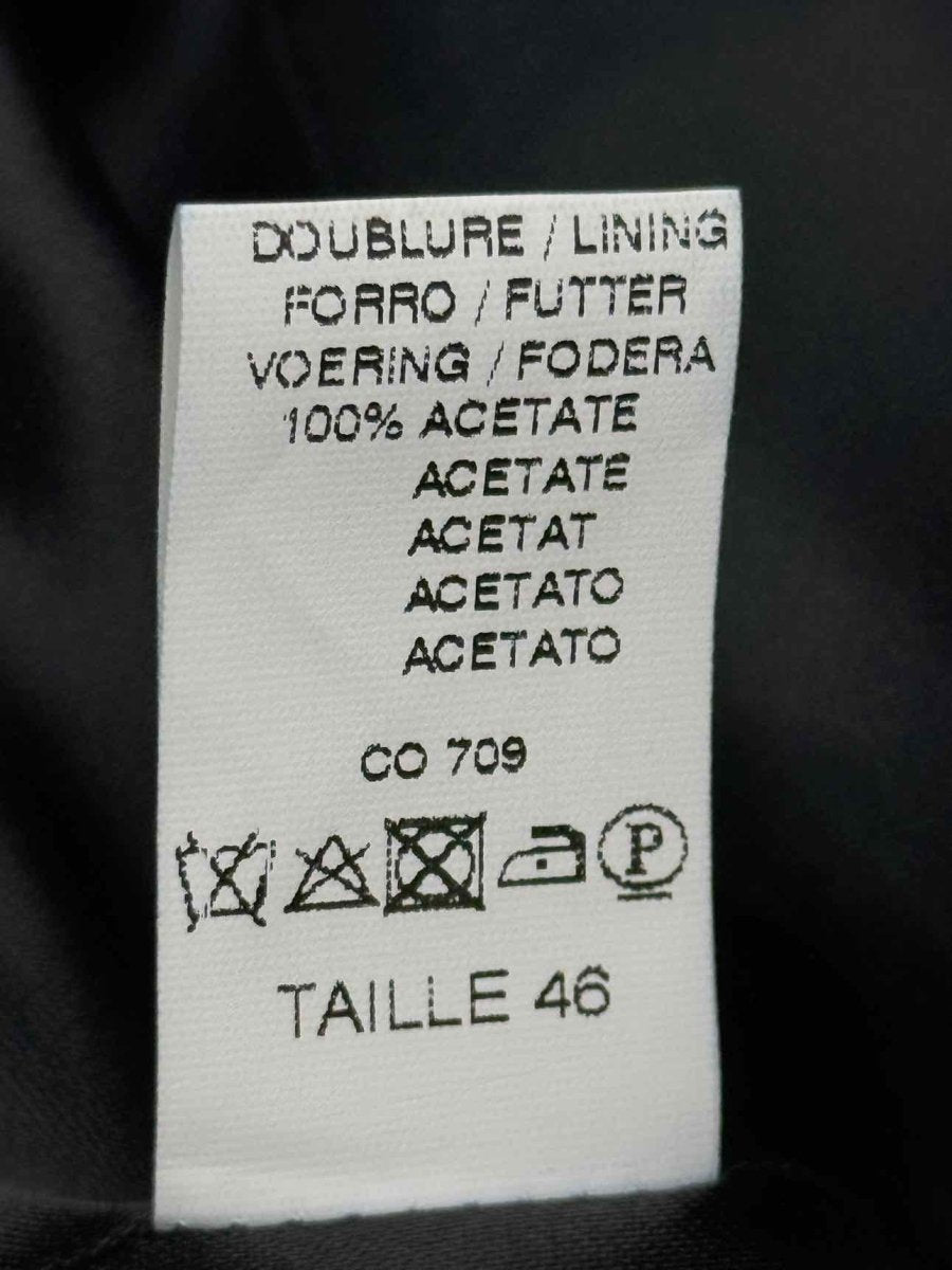 Pre - loved EDWARD ACHOUR Black Tweed Size US 10 Knee Length Dress at Reems Closet