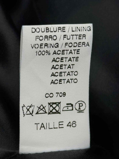 Pre - loved EDWARD ACHOUR Black Tweed Size US 10 Knee Length Dress at Reems Closet