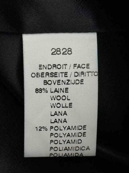 Pre - loved EDWARD ACHOUR Black Tweed Size US 10 Knee Length Dress at Reems Closet