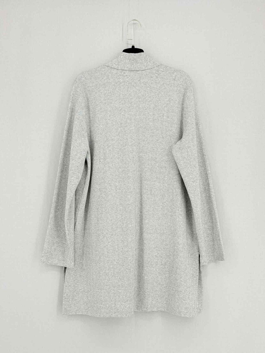 Pre - loved EILEEN FISHER Grey Size Medium Cardigan at Reems Closet