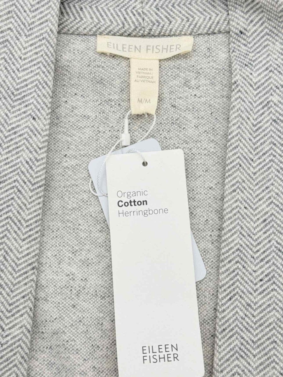 Pre - loved EILEEN FISHER Grey Size Medium Cardigan at Reems Closet