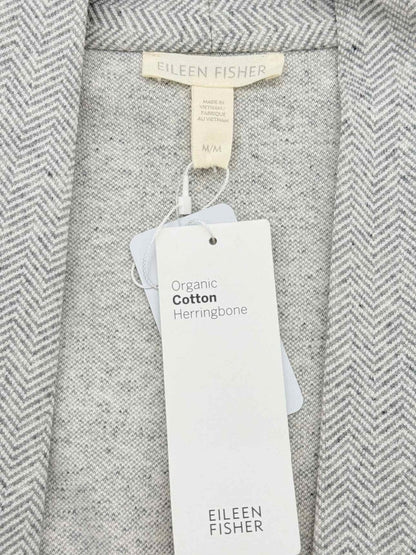 Pre - loved EILEEN FISHER Grey Size Medium Cardigan at Reems Closet