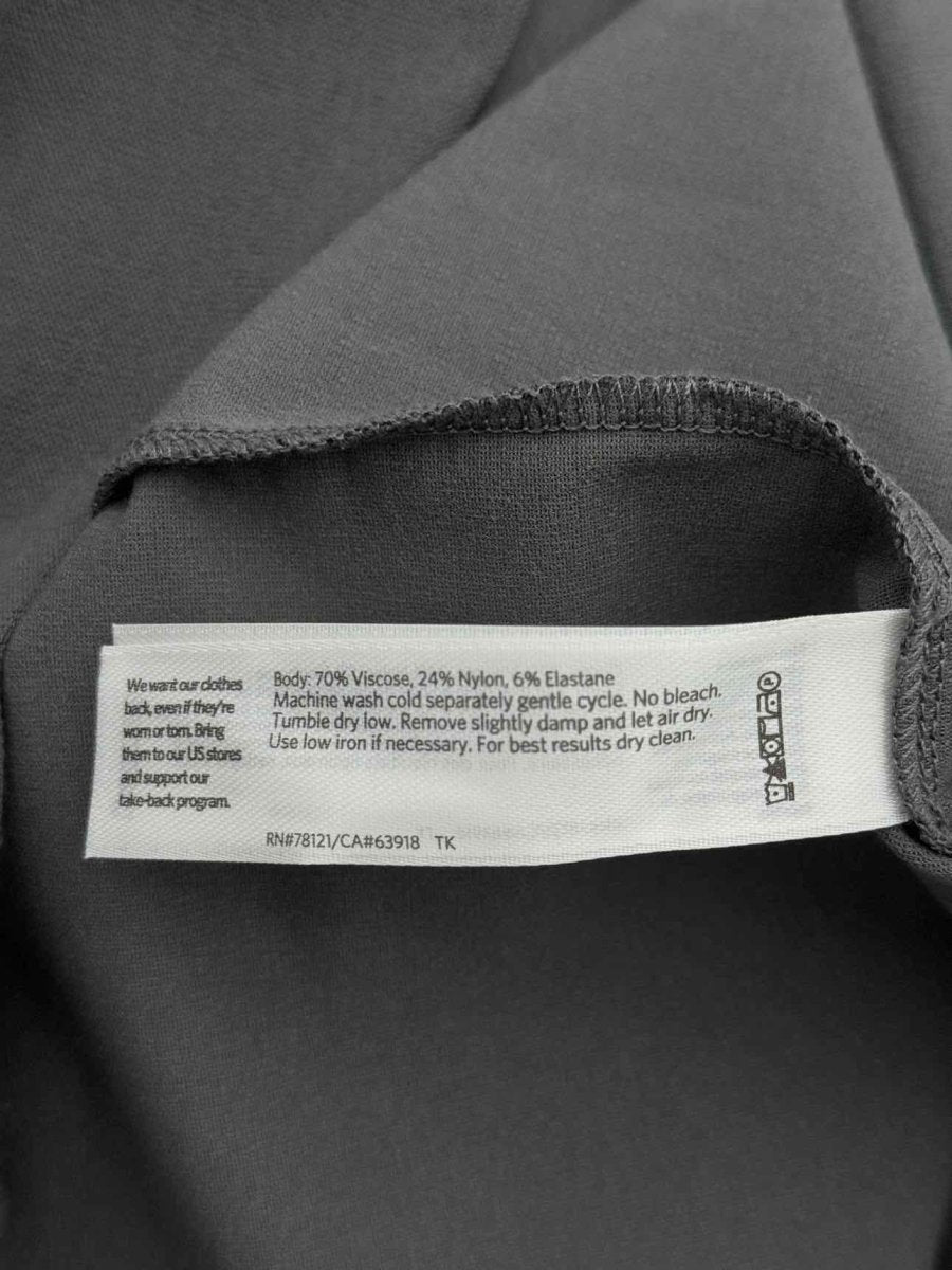 Pre - loved EILEEN FISHER Grey Size Small Short Dress at Reems Closet