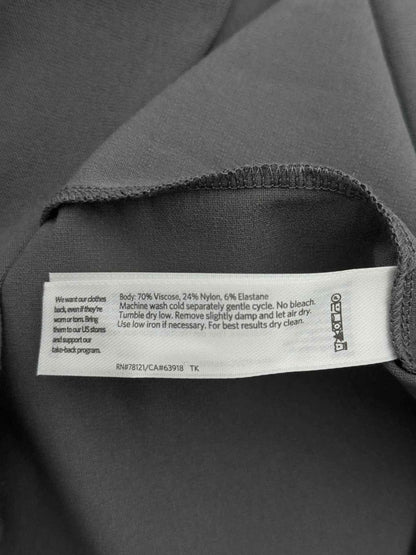 Pre - loved EILEEN FISHER Grey Size Small Short Dress at Reems Closet