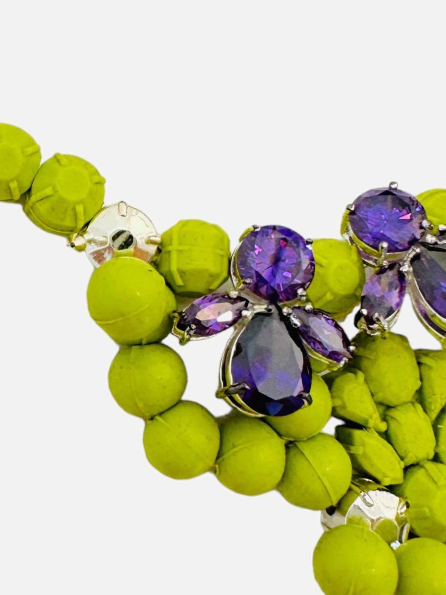 Pre-loved EK THONGPRASERT Lime Green Fashion Necklace from Reems Closet