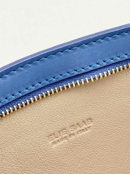 Pre - loved ELIE SAAB Blue Clutch at Reems Closet