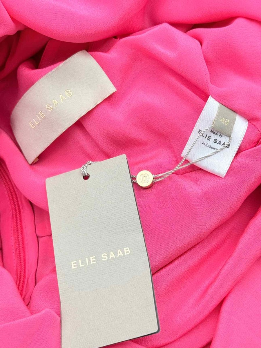 Pre-loved ELIE SAAB Pink Size US 8 Long Dress at Reems Closet