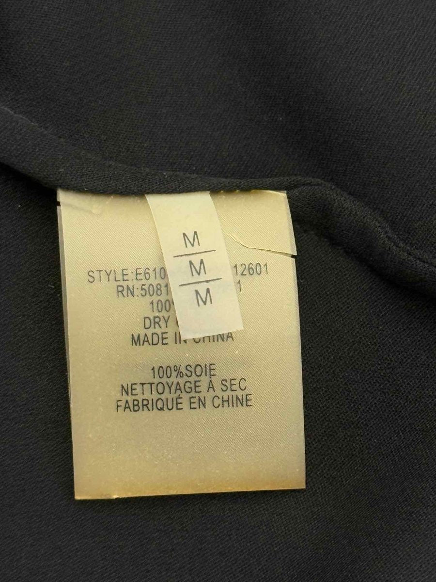 Pre-loved ELIE TAHARI Black Size Medium Knee Length Dress at Reems Closet