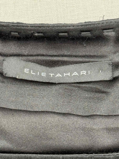 Pre - loved ELIE TAHARI Black Size XLarge Knee Length Skirt at Reems Closet