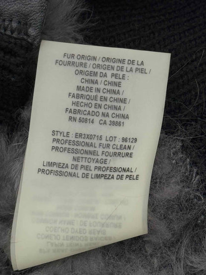Pre-loved ELIE TAHARI Grey Size Medium Gilet at Reems Closet