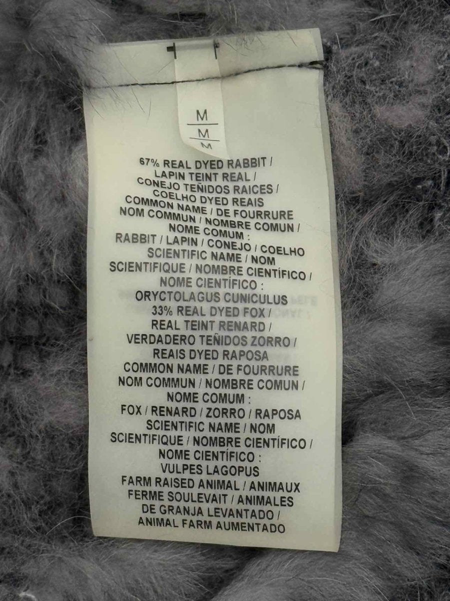 Pre-loved ELIE TAHARI Grey Size Medium Gilet at Reems Closet