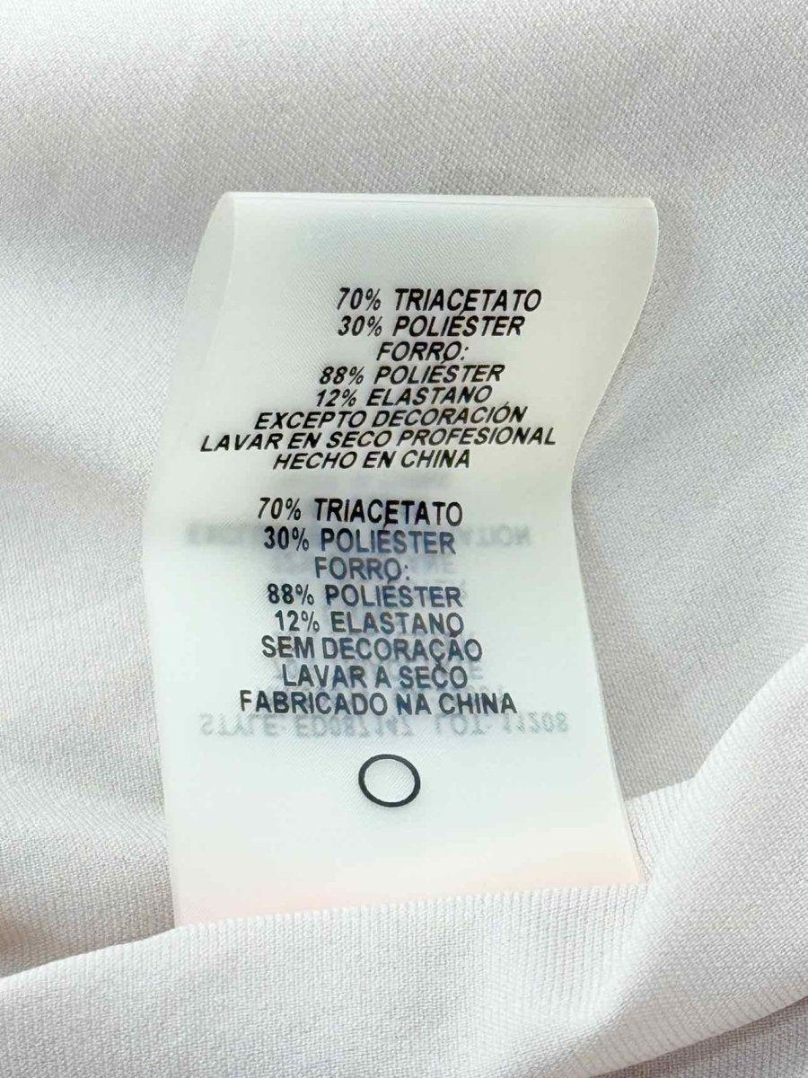 Pre - loved ELIE TAHARI Single Button Beige Size US 2 Jacket at Reems Closet