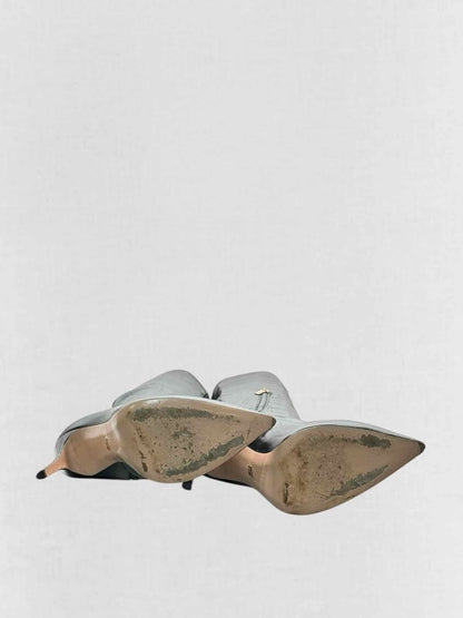 Pre - loved ELISABETTA FRANCHI Black Size EU 38 Thigh High Boots at Reems Closet