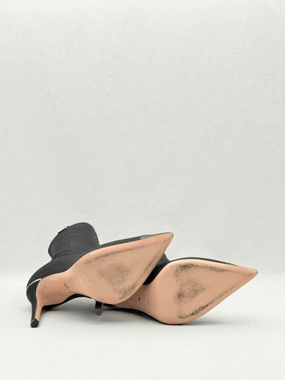 Pre - loved ELISABETTA FRANCHI Black Size EU 38.5 Ankle Boots at Reems Closet