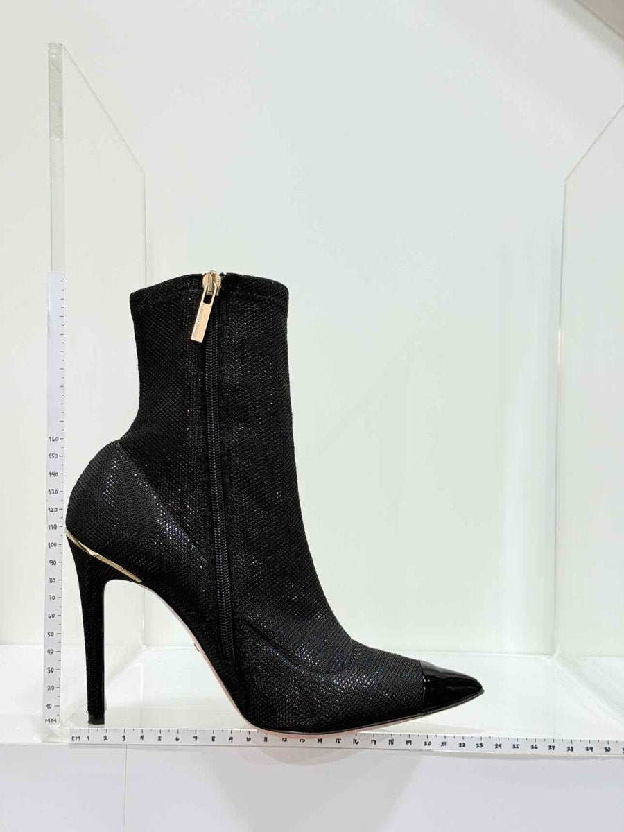 Pre - loved ELISABETTA FRANCHI Black Size EU 38.5 Ankle Boots at Reems Closet