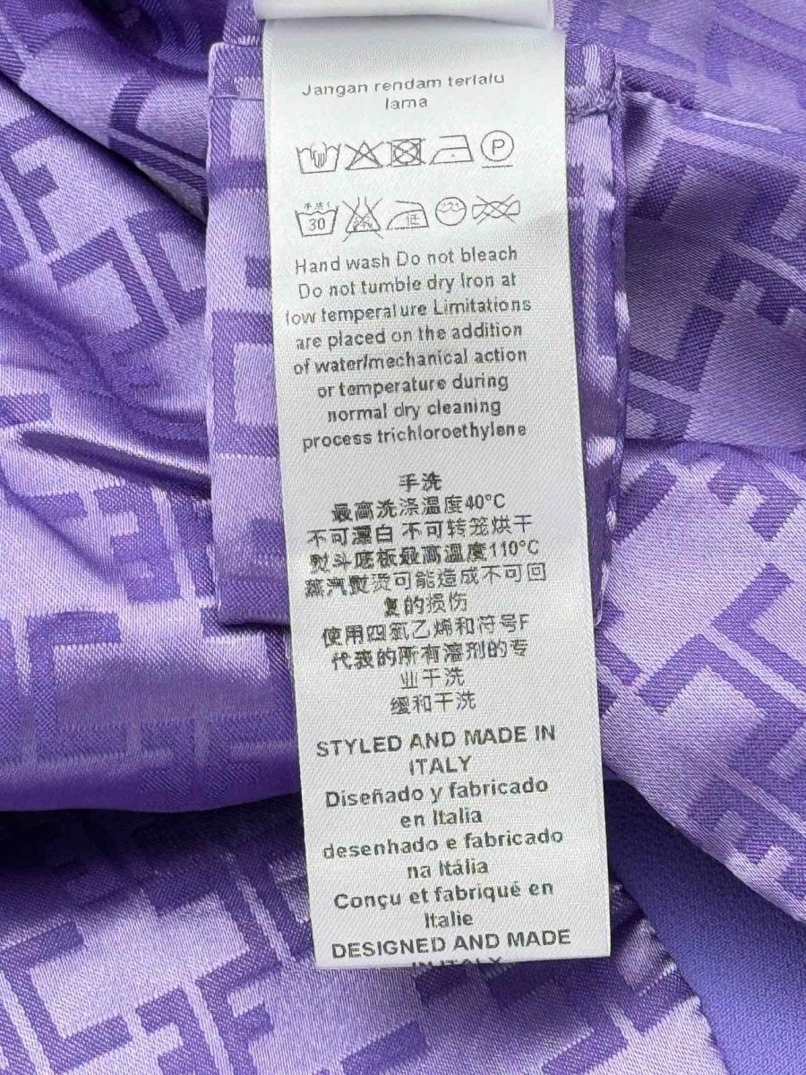 Pre - loved ELISABETTA FRANCHI Giacca Lavender Size US 4 Outfit Set at Reems Closet