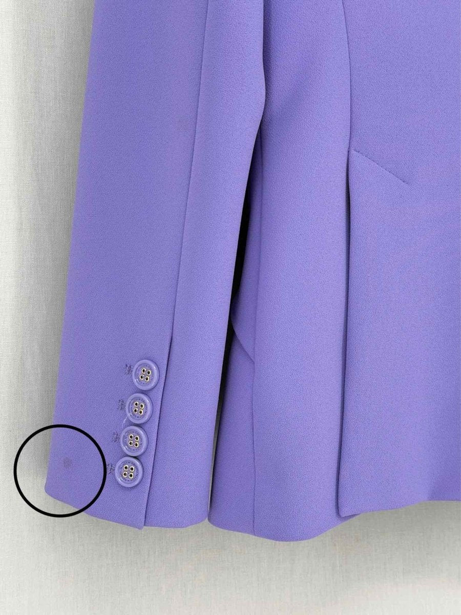 Pre - loved ELISABETTA FRANCHI Giacca Lavender Size US 4 Outfit Set at Reems Closet