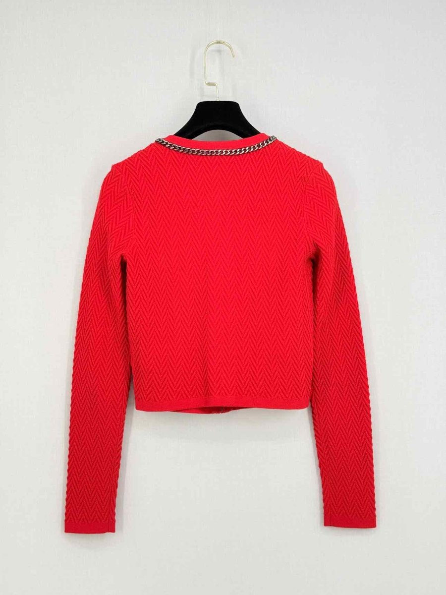 Pre - loved ELISABETTA FRANCHI Red Size US 2 Top & Skirt Outfit at Reems Closet