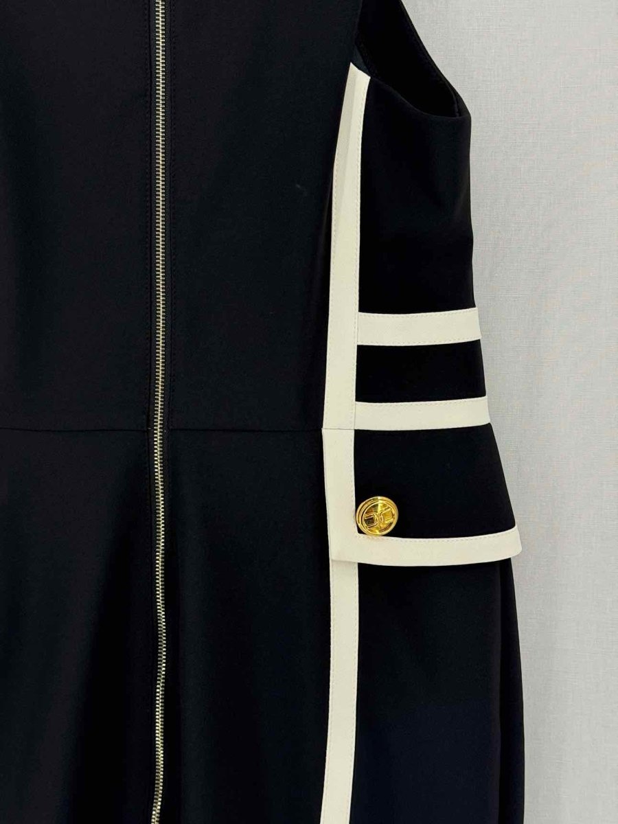 Pre-loved ELISABETTA FRANCHI Size Medium Midi Dress at Reems Closet