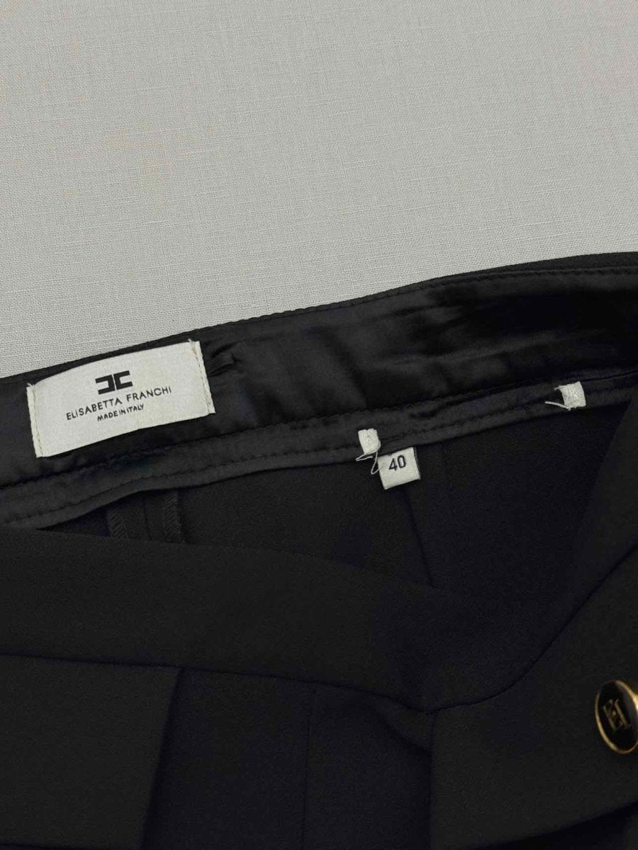 Pre - loved ELISABETTA FRANCHI Size US 4 Jacket & Pants Outfit at Reems Closet