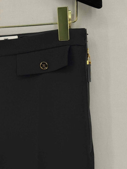 Pre - loved ELISABETTA FRANCHI Size US 4 Jacket & Pants Outfit at Reems Closet