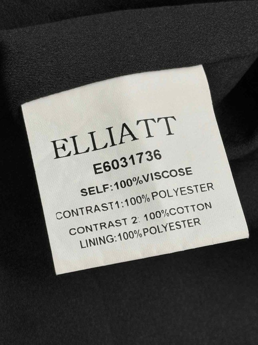 Pre - loved ELLIATT Black Size Medium Short Dress at Reems Closet