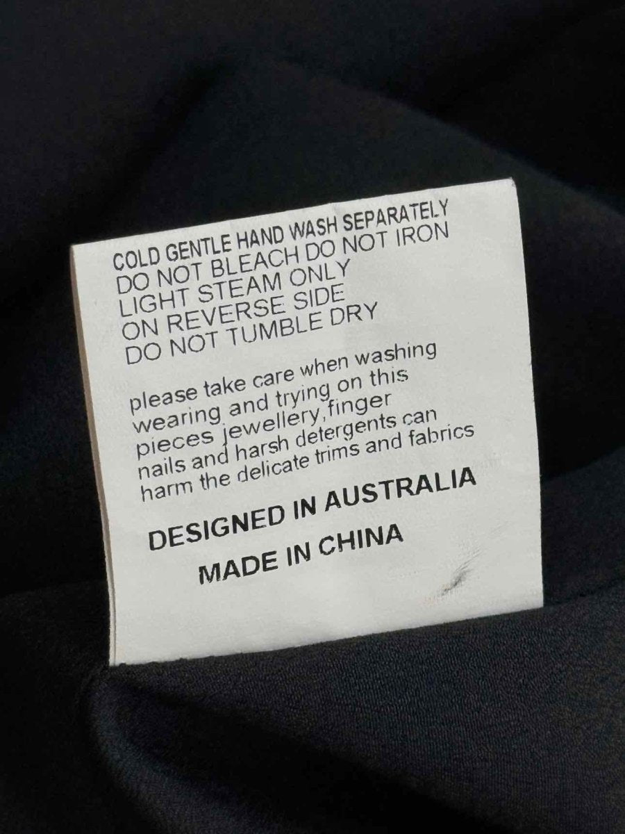 Pre - loved ELLIATT Black Size Medium Short Dress at Reems Closet