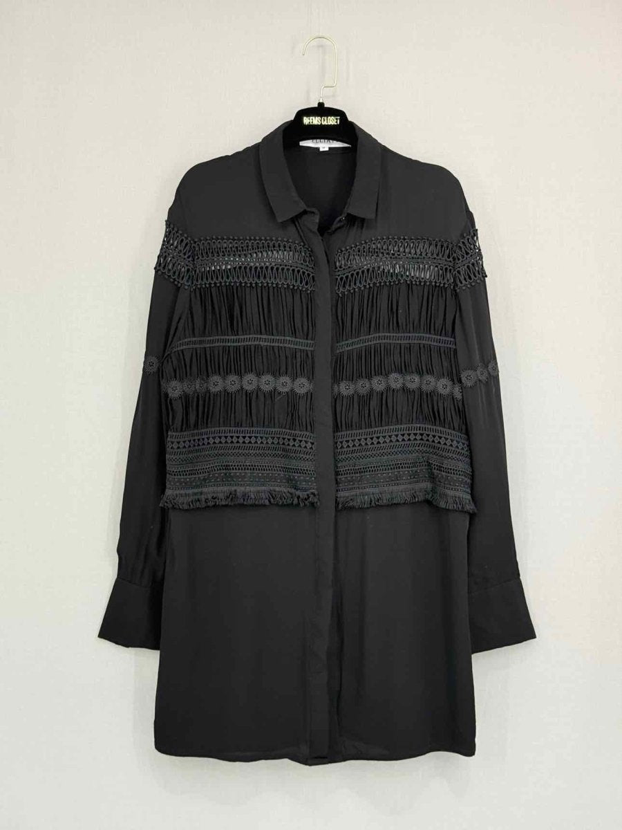 Pre - loved ELLIATT Black Size Medium Short Dress at Reems Closet