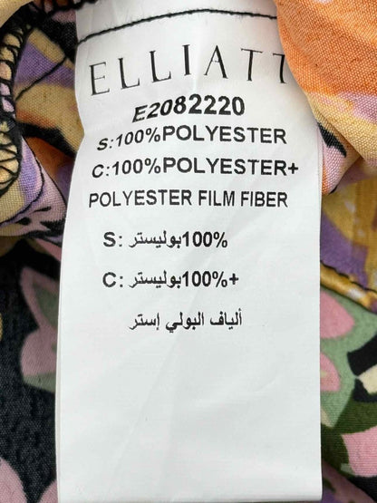 Pre - loved ELLIATT Gotika Orange Multicolor Size Large Mini Skirt at Reems Closet