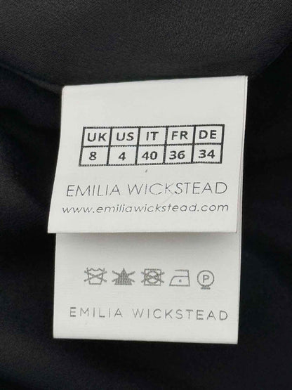 Pre - loved EMILIA WICKSTEAD White Multicolor Size US 4 Pants at Reems Closet