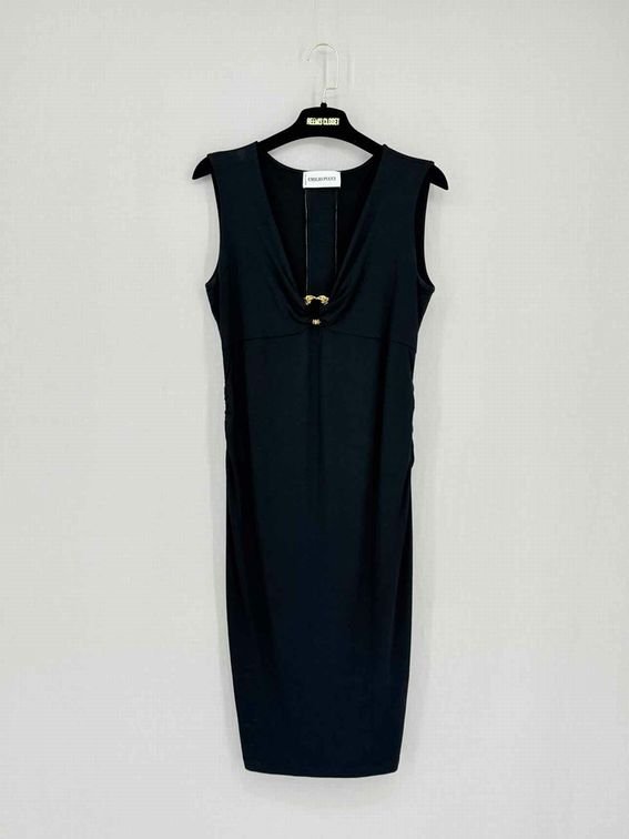 Pre-loved EMILIO PUCCI Black Size US 12 Short Dress at Reems Closet