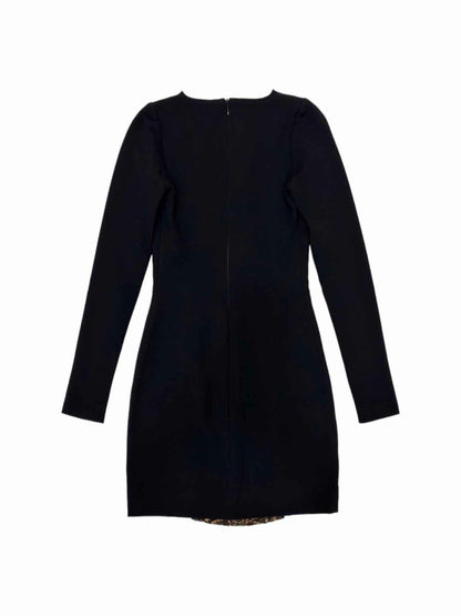 Pre - loved EMILIO PUCCI Bodycon Lace Detail Size US 4 Short Dress at Reems Closet