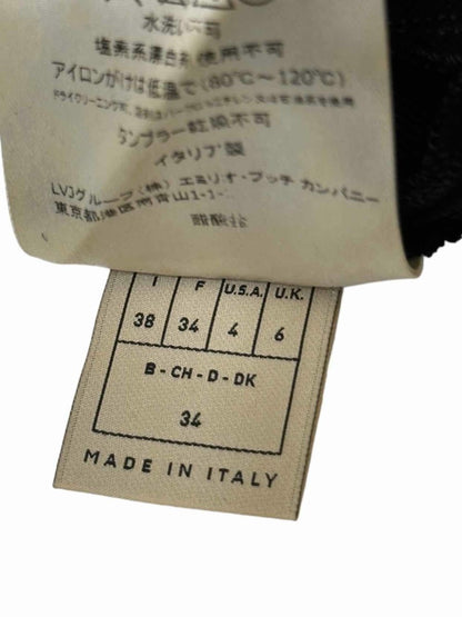 Pre - loved EMILIO PUCCI Bodycon Lace Detail Size US 4 Short Dress at Reems Closet